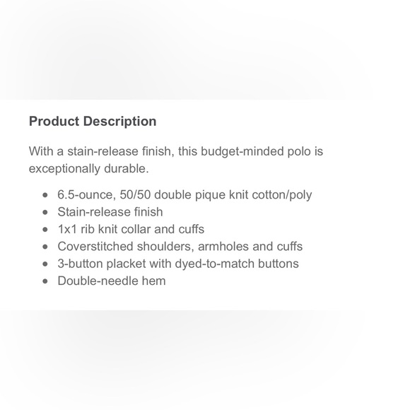 MUST GO‼️189pcs Port & Company polos NEW FROM MANUFACTURER - Picture 2 of 2